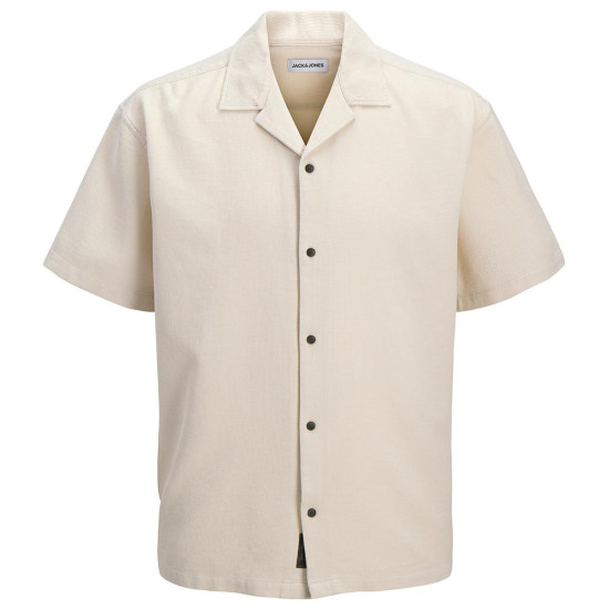 Jack & Jones Ανδρικό πουκάμισο Global Waffle Resort Shirt